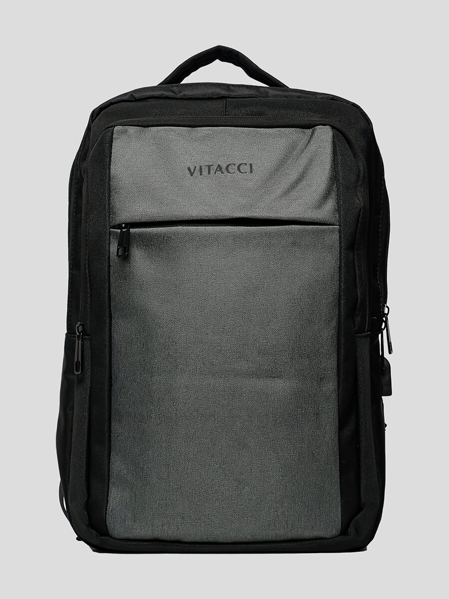 Рюкзак мужской Vitacci H0498-07 серый 45х33х15 см 3193₽