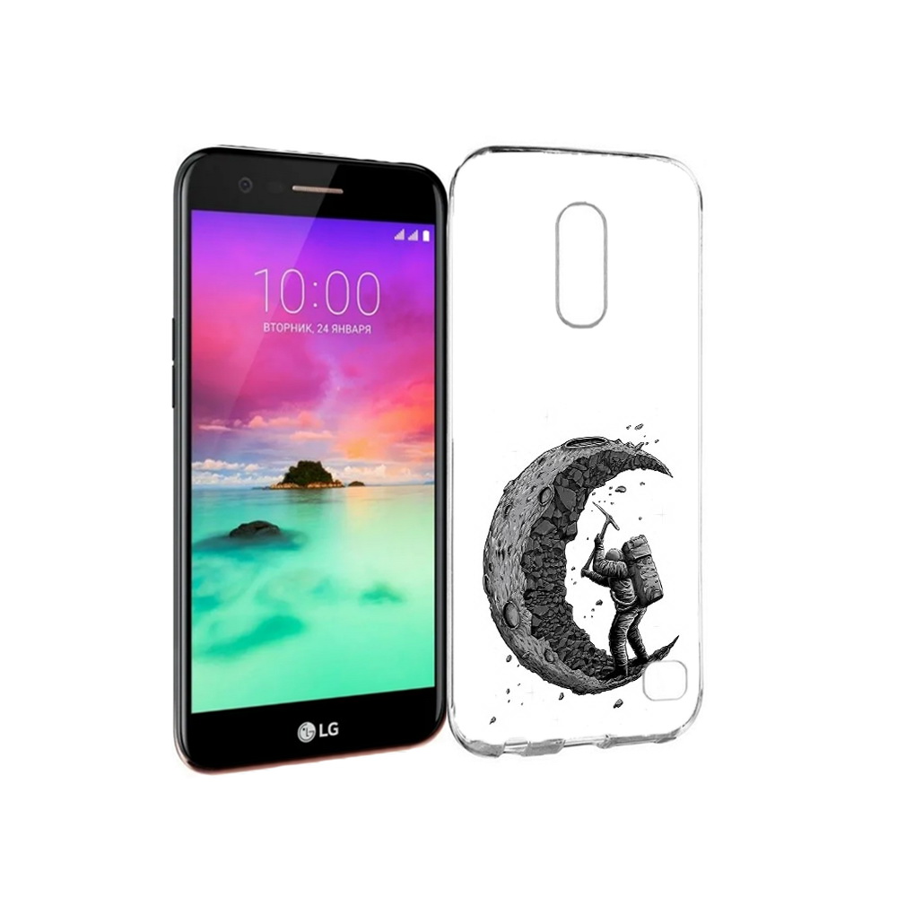 

Чехол MyPads Tocco для LG K10 (2017) камненная луна (PT53386.73.384), Прозрачный, Tocco