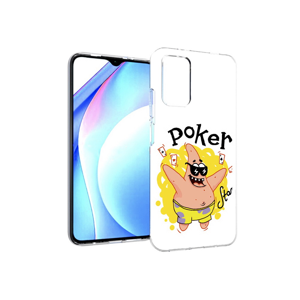 

Чехол MyPads Tocco для Xiaomi Redmi 9T Патрик (PT226951.281.133), Прозрачный, Tocco