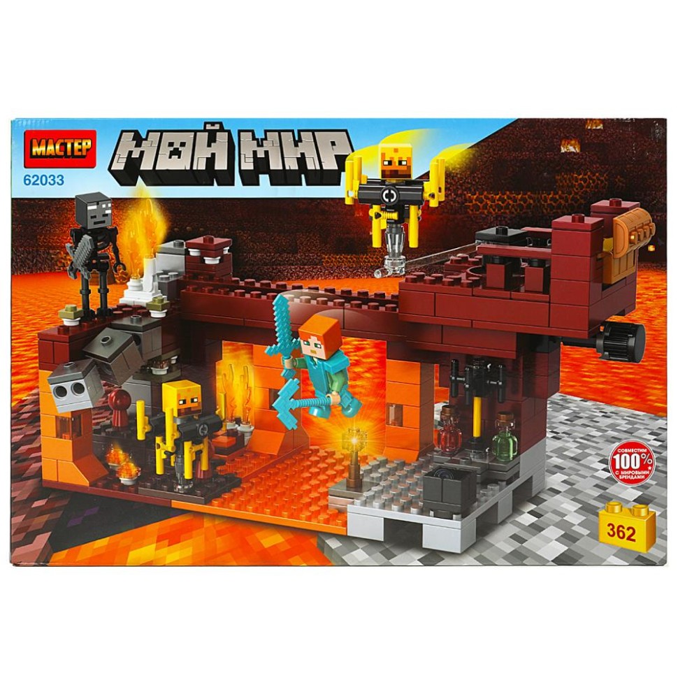 

Конструктор Мой мир 362 деталей МАСТЕР, 358334