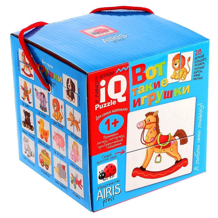 

Настольная игра «Вот такие игрушки», 1+