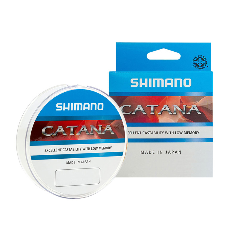 фото Леска монофильная shimano catana spinning 0,41 мм, 100 м, 15,5 кг, clear