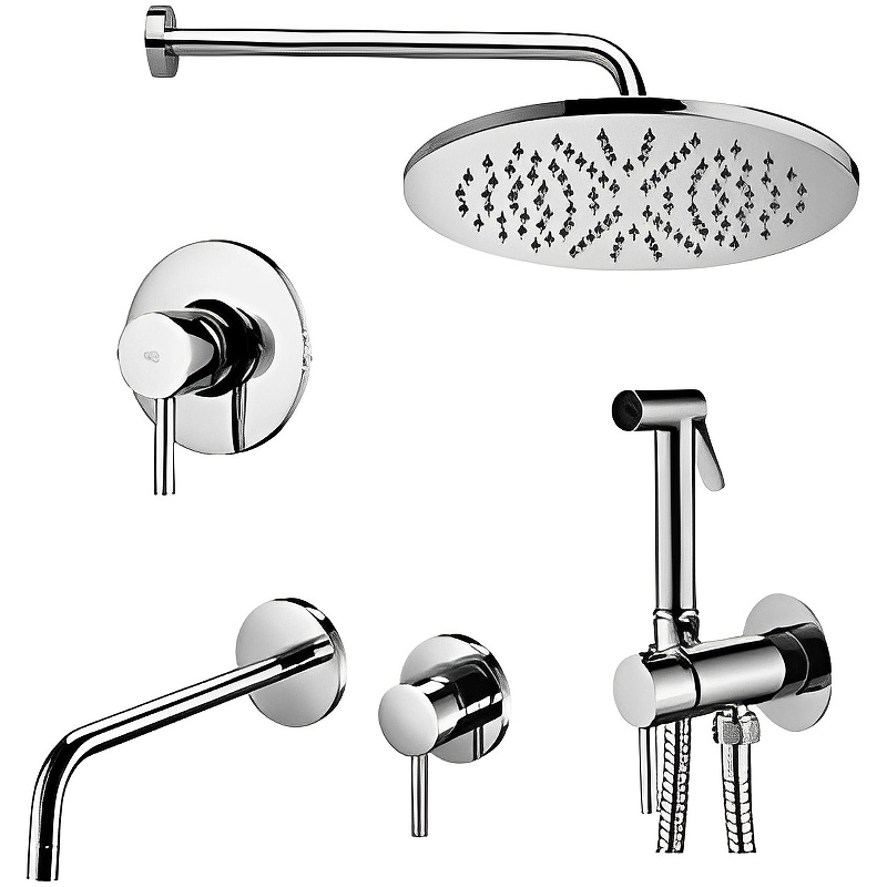 

Комплект смесителей Paffoni Light KITZLIG011CR006 Хром
