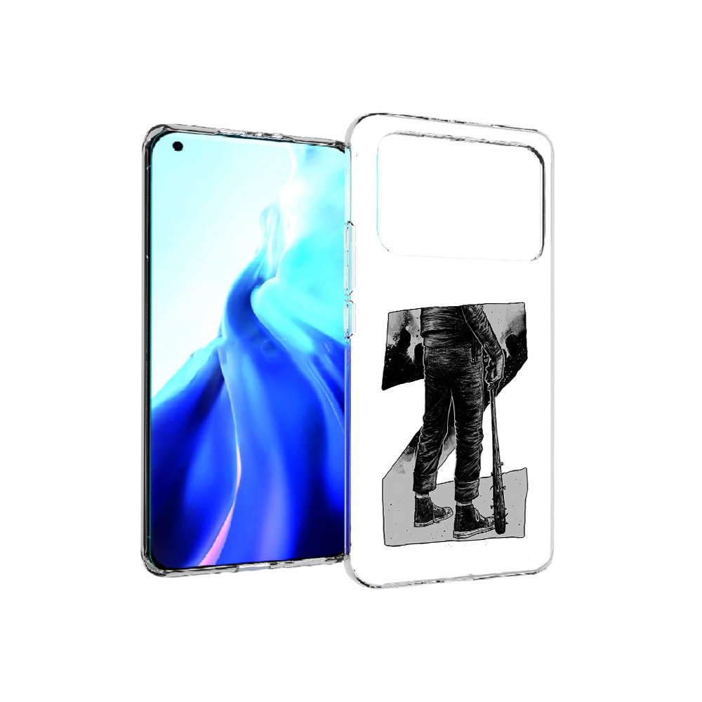 

Чехол MyPads Tocco для Xiaomi Mi 11 Ultra воин черно белый (PT160500.261.265), Tocco