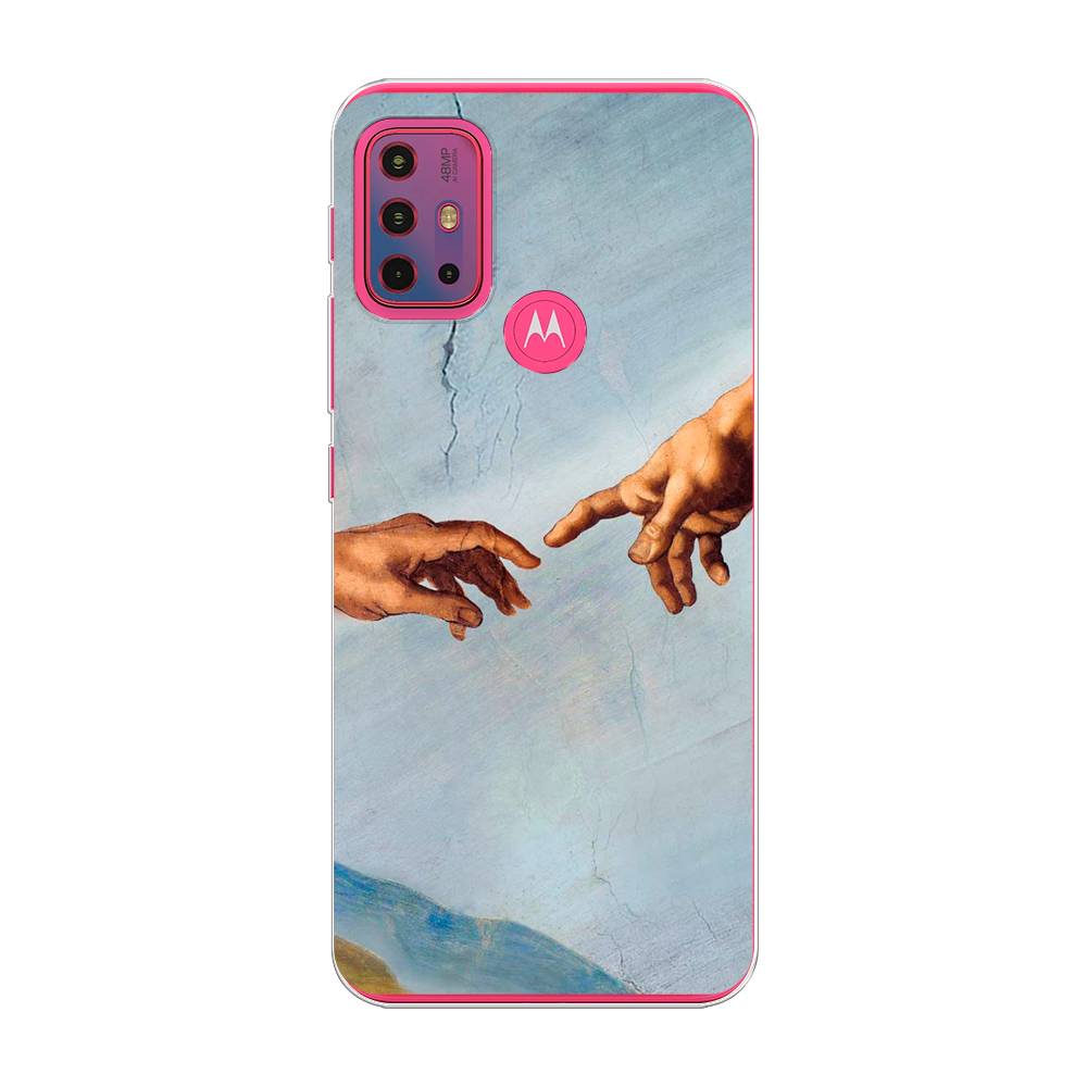 

Чехол Awog на Lenovo K13 Note/Motorola Moto G10/G20/G30 "Сотворение Адама", Разноцветный, 242250-9