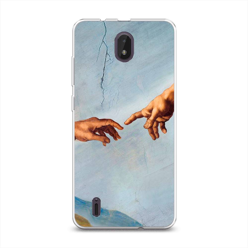 

Чехол Awog на Nokia C01 Plus / Нокиа C01 Плюс "Сотворение Адама", Разноцветный, 125250-9