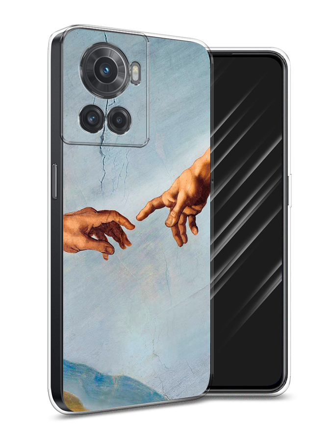

Чехол Awog на OnePlus 10R / ВанПлас 10R "Сотворение Адама", Разноцветный, 152950-9