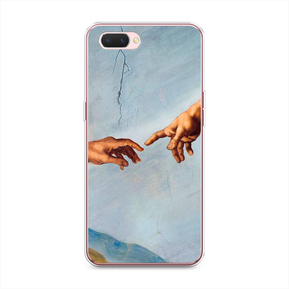 

Чехол Awog на Oppo A3s "Сотворение Адама", Разноцветный, 252050-9