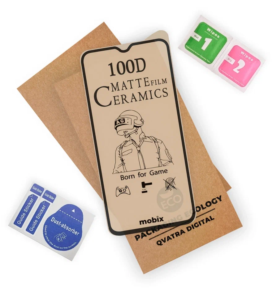 

Гибкое Матовое стекло Qvatra Matte Ceramics для Poco M5 на весь экран, для POCO M5 на весь экран