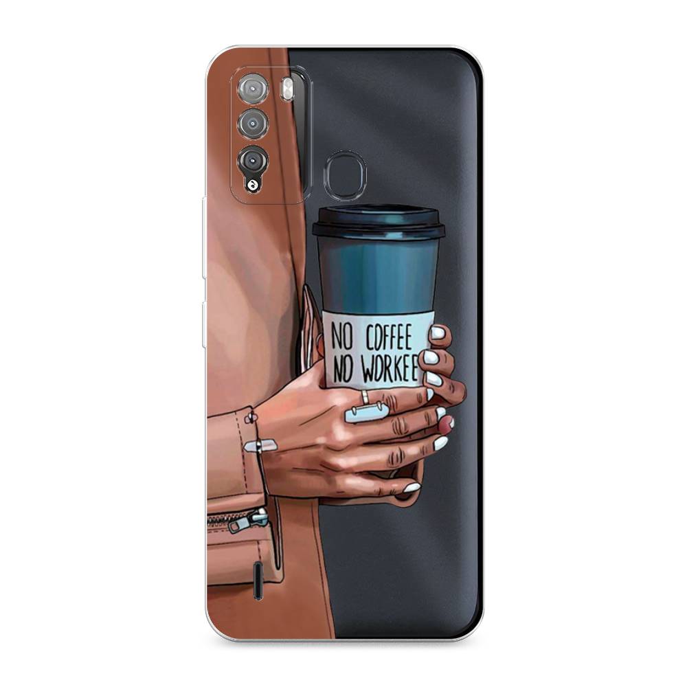 

Чехол Awog на Itel Vision 1 Pro "No coffee", Разноцветный, 3200350-7