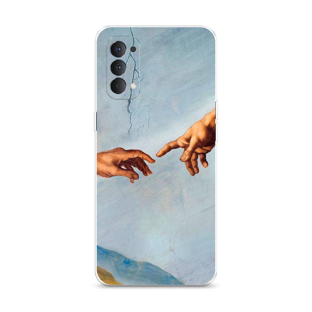 

Чехол Awog на Oppo Reno 4 4G "Сотворение Адама", Разноцветный, 259450-9