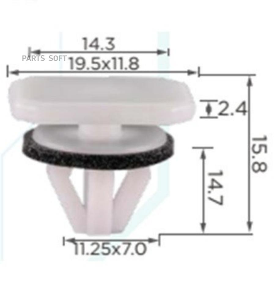 

Клипса Крепежная Ford 2T14V353129Ba Auto-GUR AGA1504