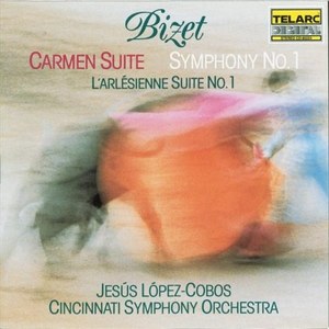 

BIZET: CARMEN SUITE - Lopez Cobos, 1 CD