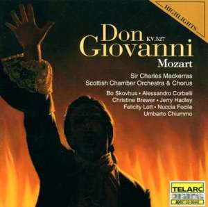 

MOZART:DON GIOVANNI HIGHLIGHTS - Mackerras, 1 CD