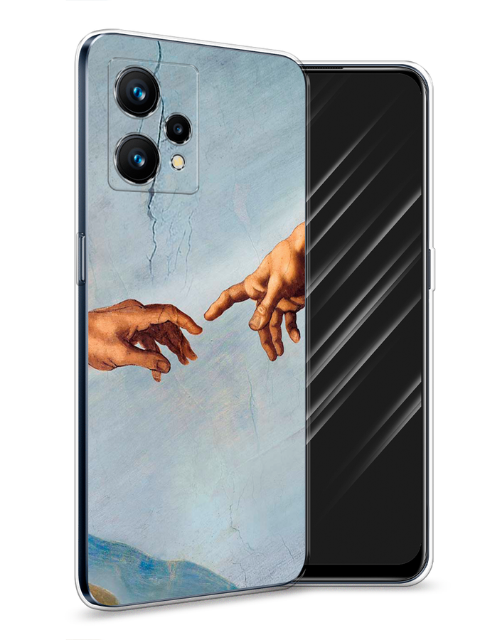 

Чехол Awog на Realme 9 "Сотворение Адама", Разноцветный, 257250-9