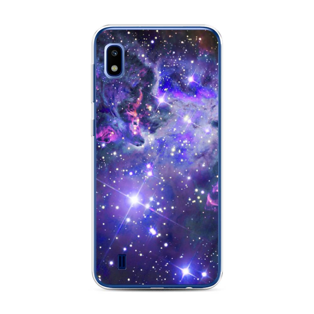 

Чехол Awog на Samsung Galaxy A10 "Яркая галактика", Разноцветный, 27950-4