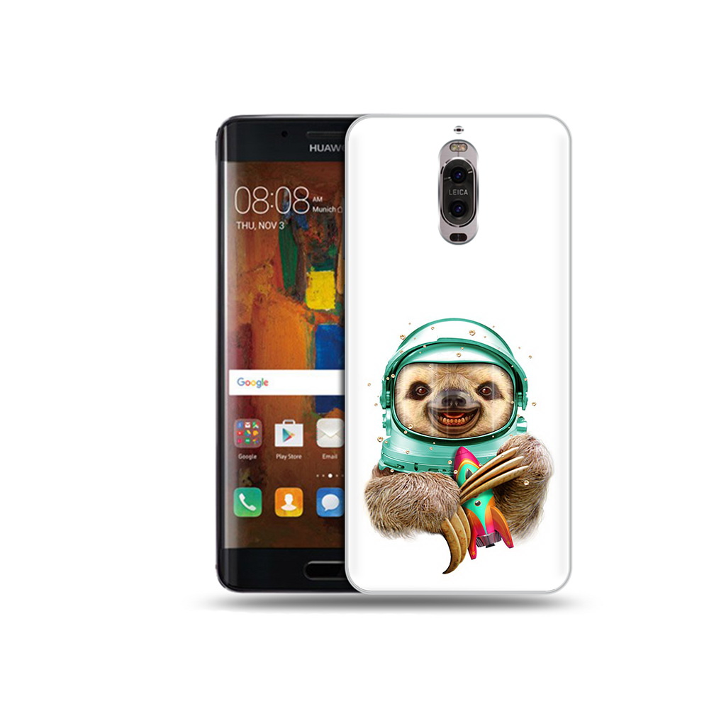 

Чехол MyPads Tocco для Huawei Mate 9 Pro Ленивец астронавт (PT50613.55.104), Прозрачный, Tocco