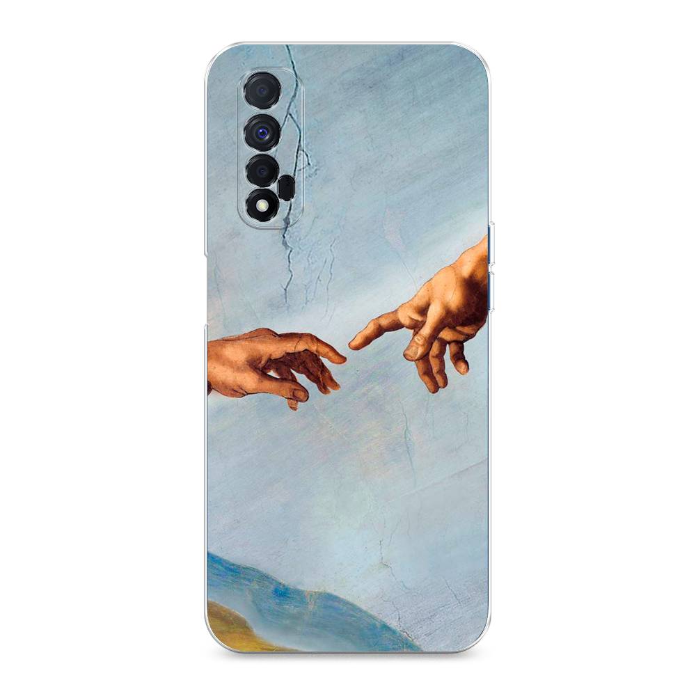 

Чехол Awog на Realme Narzo 30 4G "Сотворение Адама", Разноцветный, 257650-9