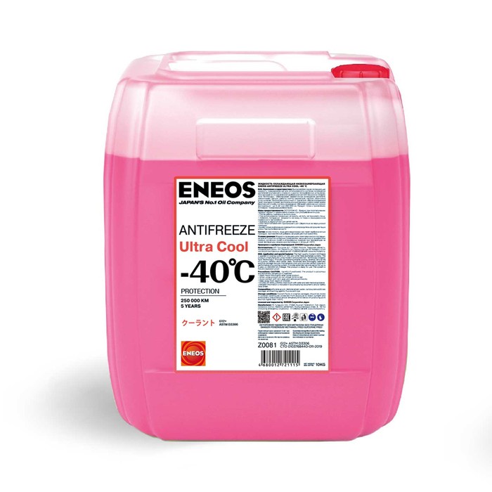 

Антифриз ENEOS Ultra Cool -40C, 10 кг