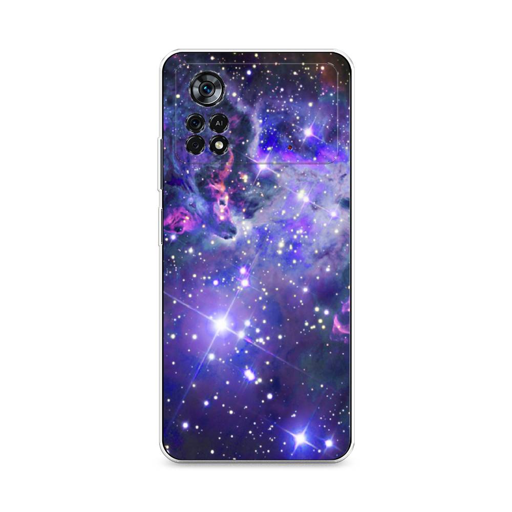 

Чехол Awog на Poco X4 Pro 5G "Яркая галактика", Разноцветный, 313150-4