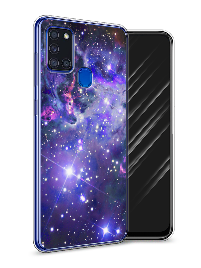 

Чехол Awog на Samsung Galaxy A21s / Самсунг A21s "Яркая галактика", Разноцветный, 2100250-4