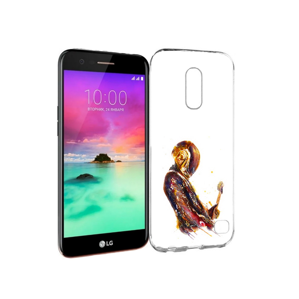 

Чехол MyPads Tocco для LG K10 (2017) космо-музыкант (PT53386.73.393), Прозрачный, Tocco