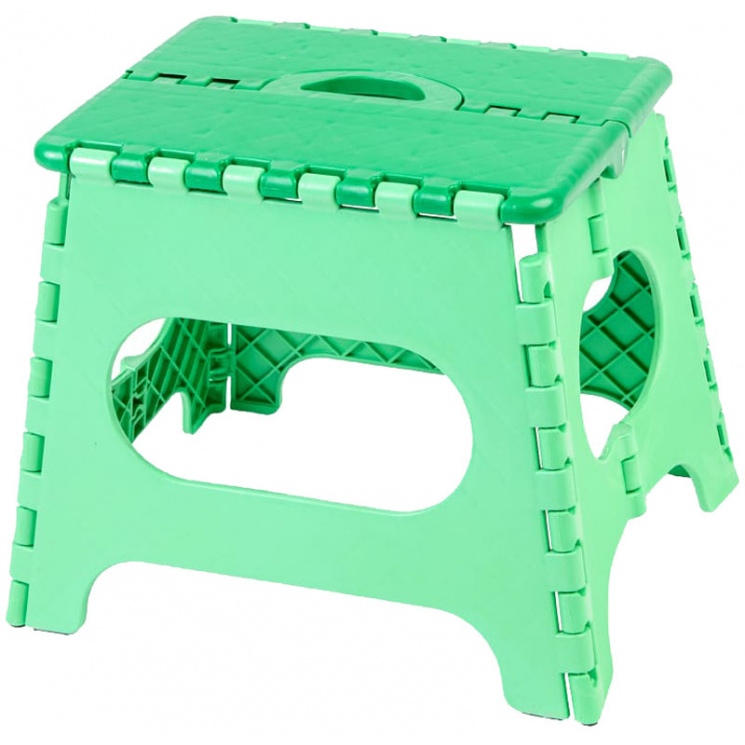 Табурет детский Colour-x средний складной зеленый