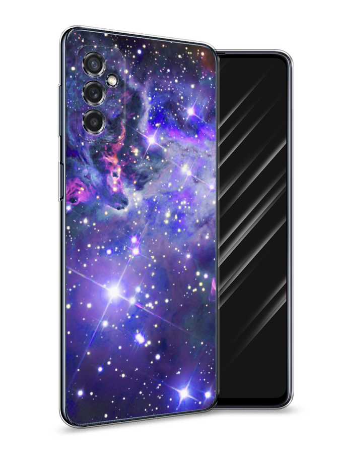 

Чехол Awog на Samsung Galaxy M52 / Самсунг M52 "Яркая галактика", Разноцветный, 2104350-4
