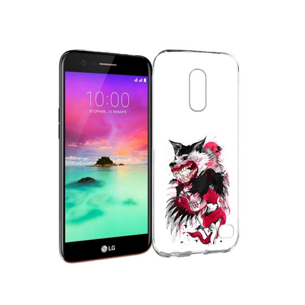 

Чехол MyPads Tocco для LG K10 (2017) красная шапочка (PT53386.73.410), Прозрачный, Tocco