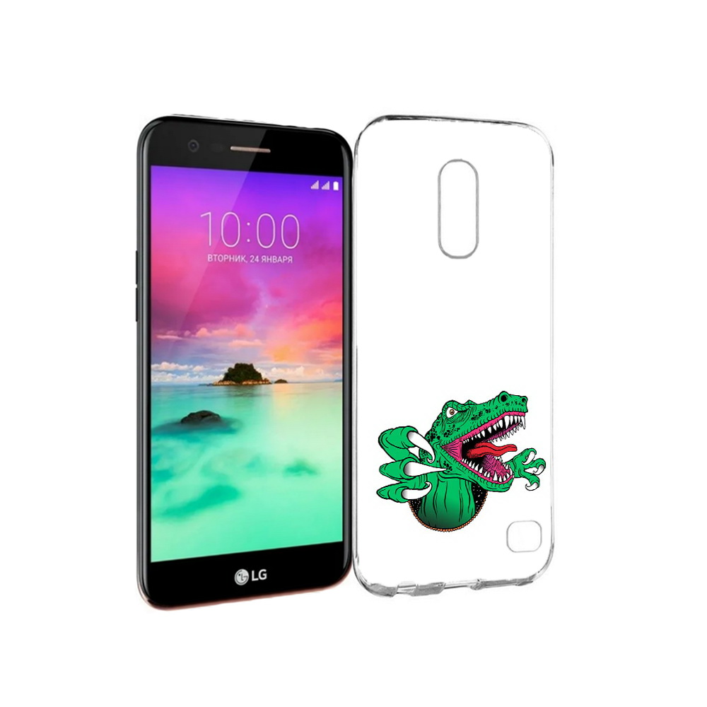 

Чехол MyPads Tocco для LG K10 (2017) крокодил (PT53386.73.417), Прозрачный, Tocco