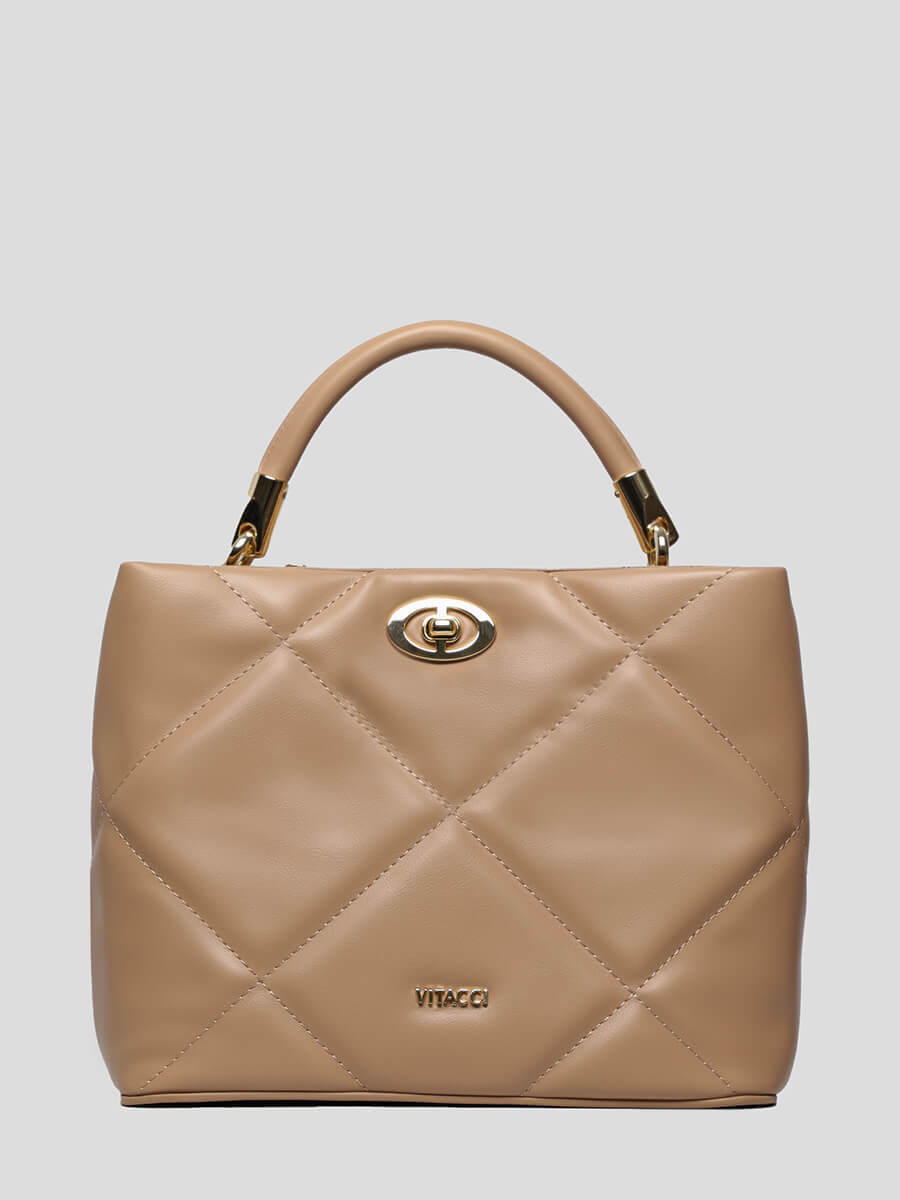 

Сумка женская Vitacci BD1356-34 песочная, Бежевый, BD1356-34