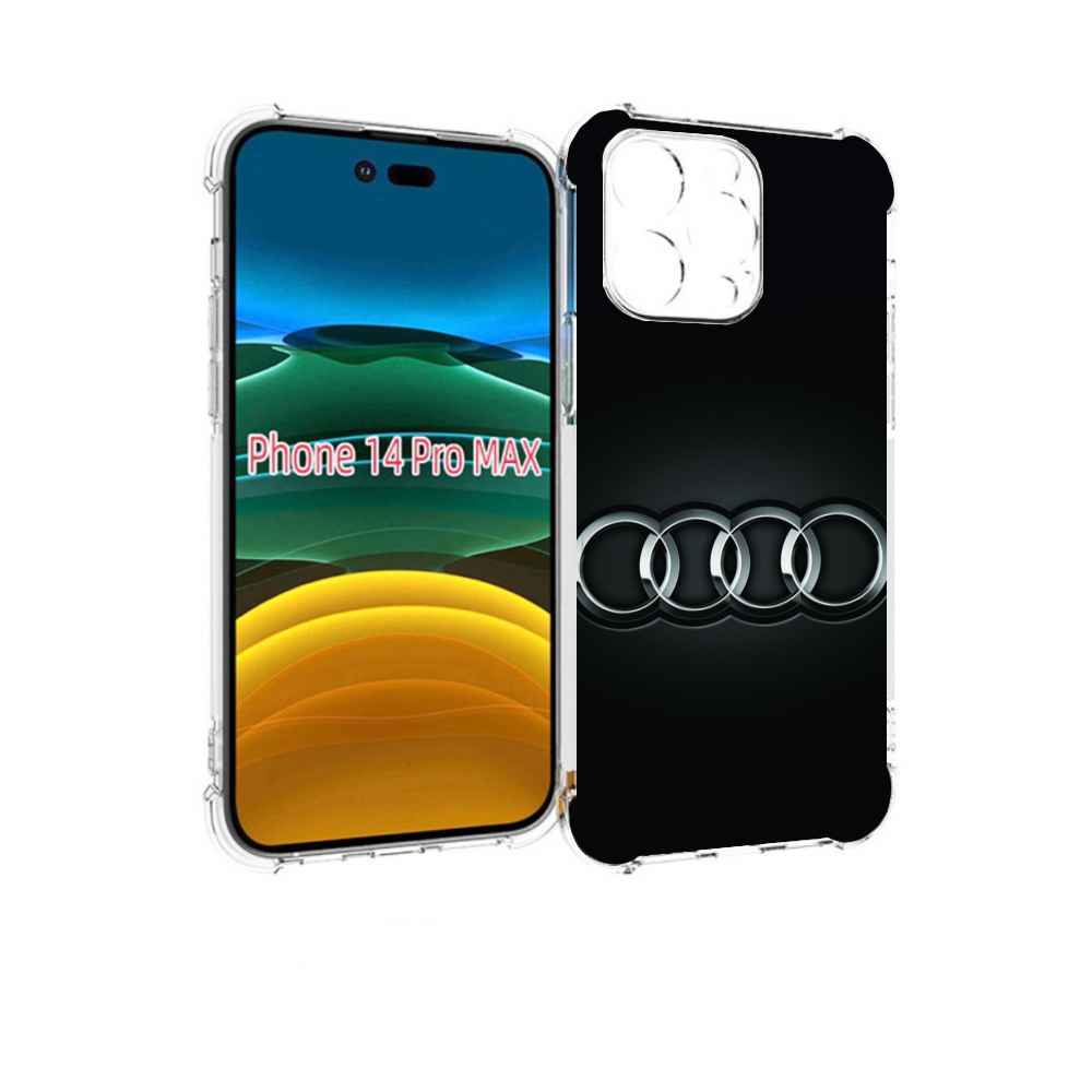 

Чехол MyPads audi 2 для iPhone 14 Pro Max, Прозрачный, Tocco