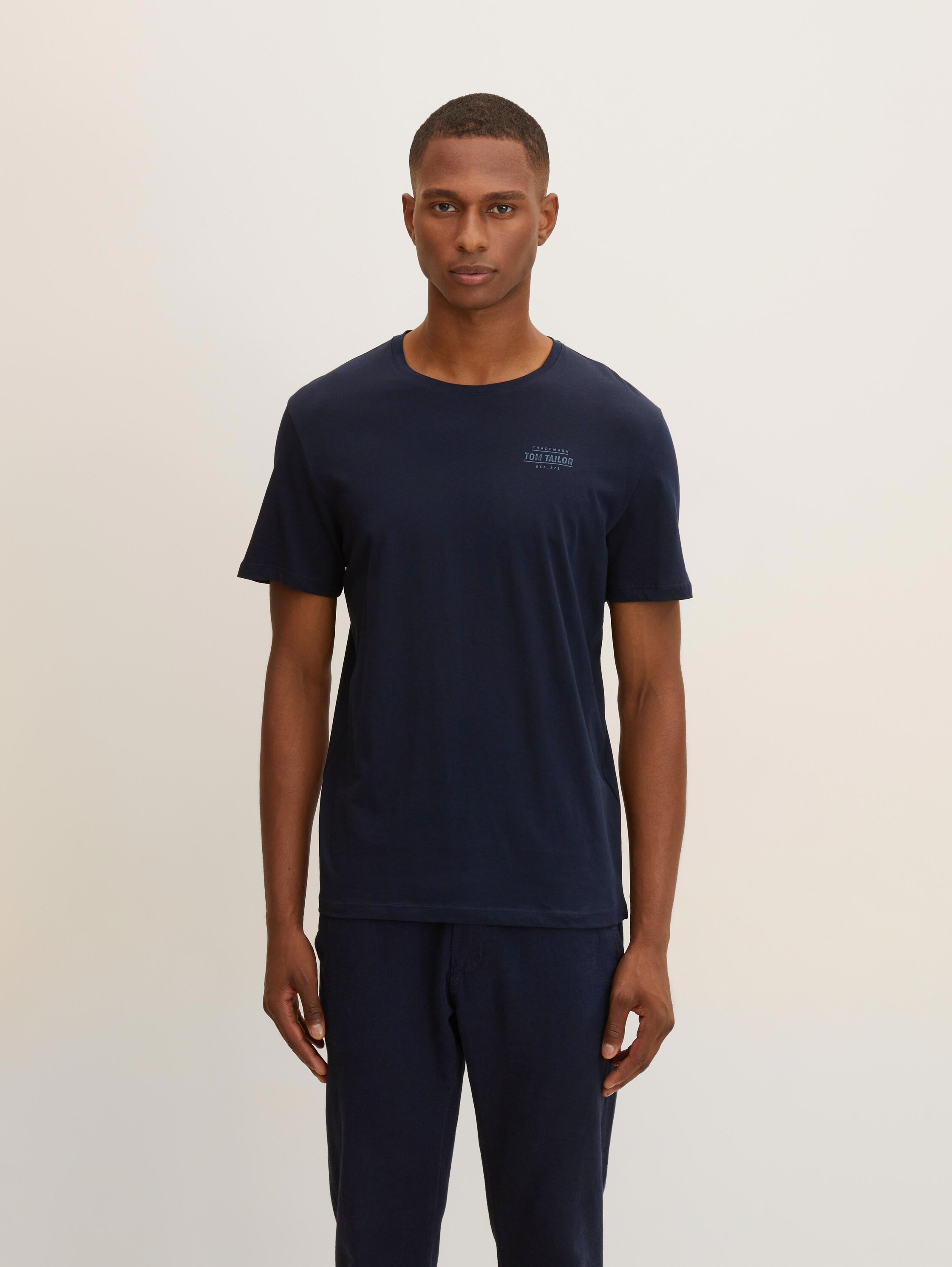 

Футболка мужская TOM TAILOR 1034535 синяя 3XL, 1034535