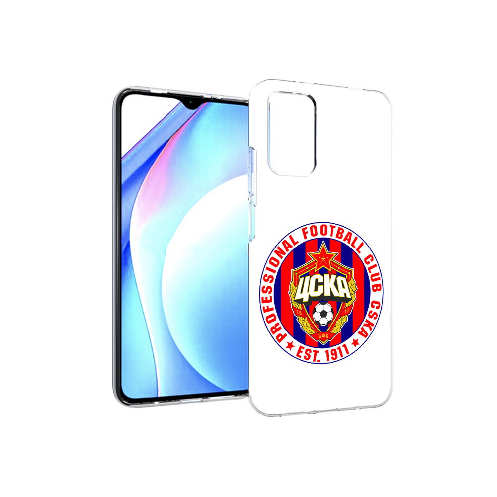 

Чехол MyPads Tocco для Xiaomi Redmi 9T ФК ЦСК логотип (PT226951.281.178), Прозрачный, Tocco