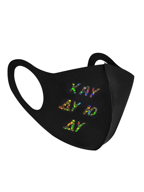 

Многоразовая маска унисекс СувенирShop IMPRO6 черная, IMPRO6