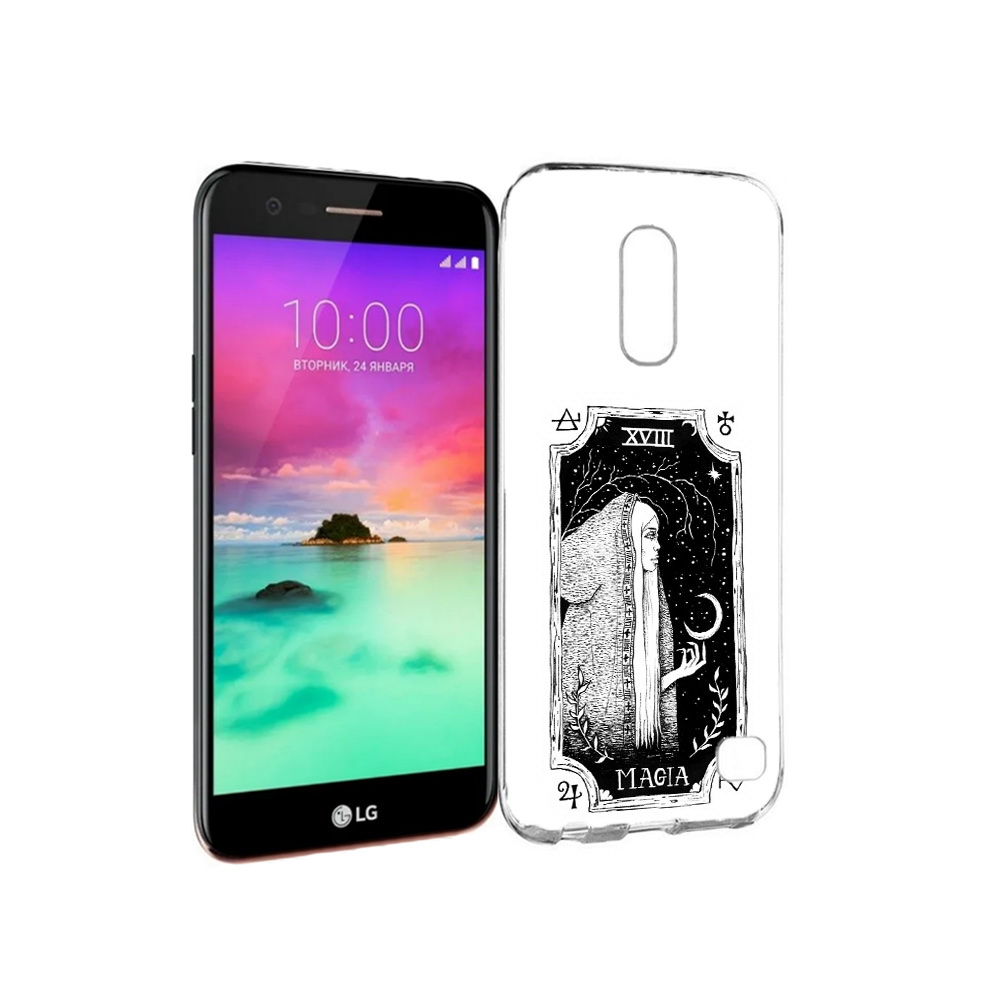 

Чехол MyPads Tocco для LG K10 (2017) лунная магия (PT53386.73.447), Прозрачный, Tocco