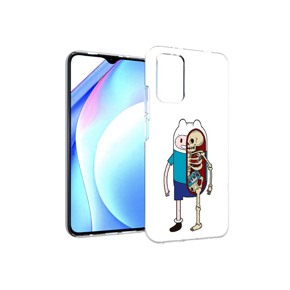 

Чехол MyPads Tocco для Xiaomi Redmi 9T Финн скелет (PT226951.281.187), Прозрачный, Tocco
