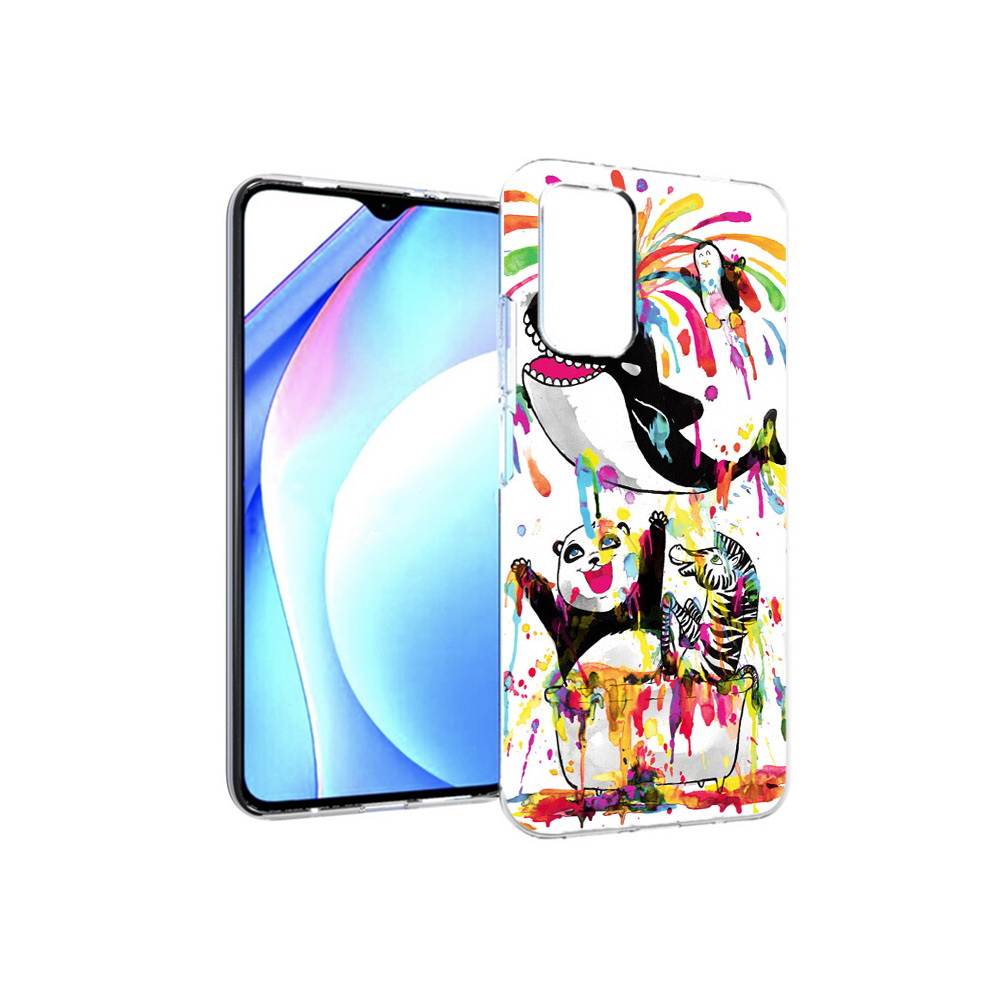 

Чехол MyPads Tocco для Xiaomi Redmi 9T Хиппи кит (PT226951.281.191), Прозрачный, Tocco
