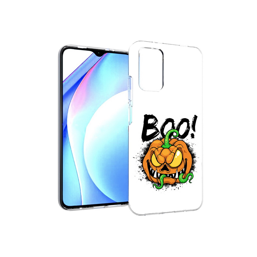 Чехол MyPads Tocco для Xiaomi Redmi 9T Хэллоуин бу (PT226951.281.193)