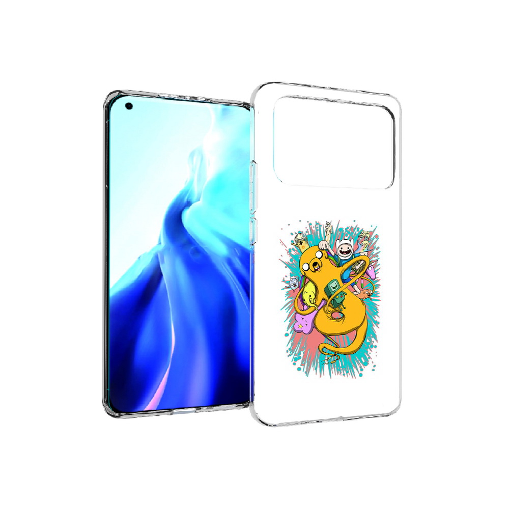 

Чехол MyPads Tocco для Xiaomi Mi 11 Ultra время приключений рисунок (PT160500.261.276), Прозрачный, Tocco