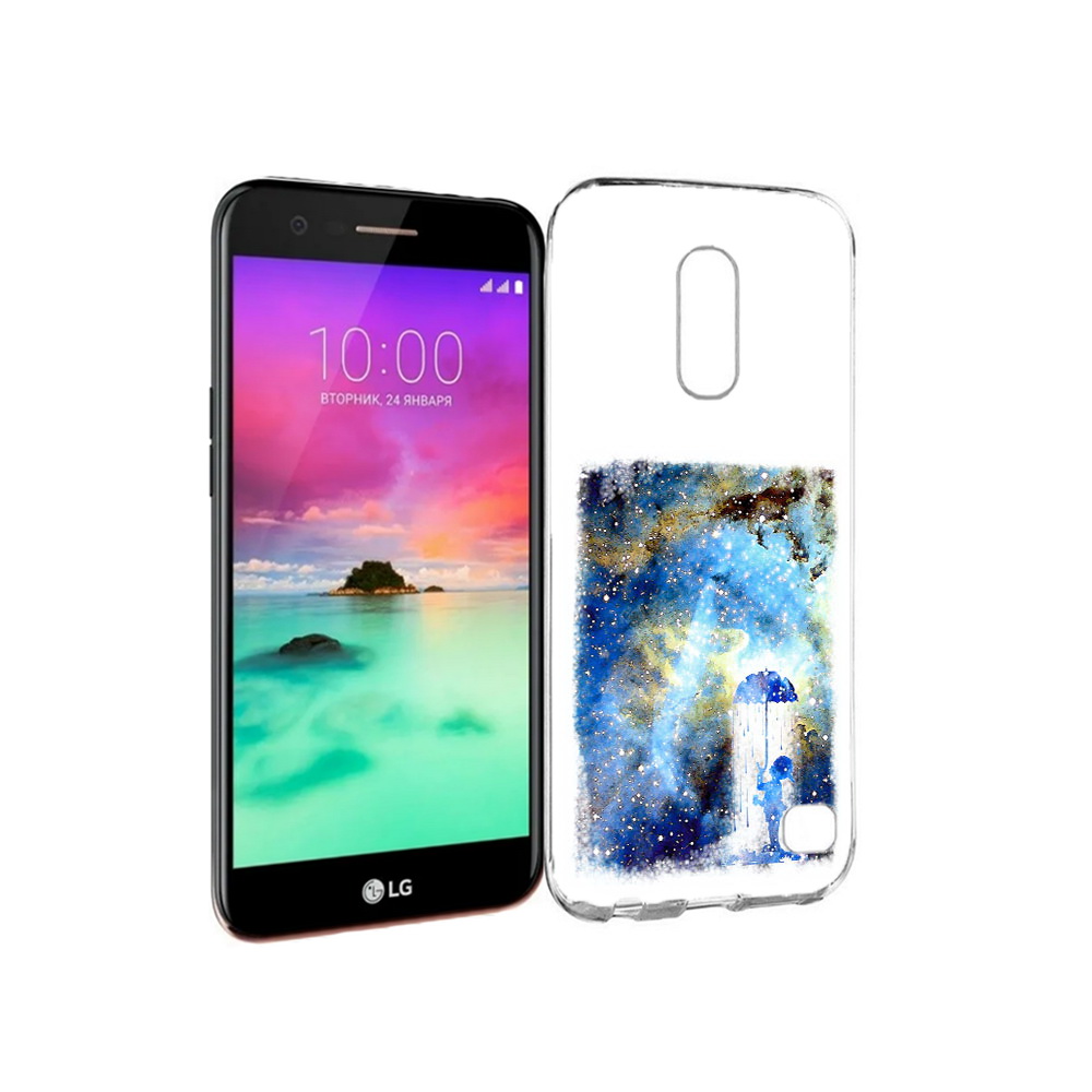 

Чехол MyPads Tocco для LG K10 (2017) мальчик в небе (PT53386.73.455), Прозрачный, Tocco