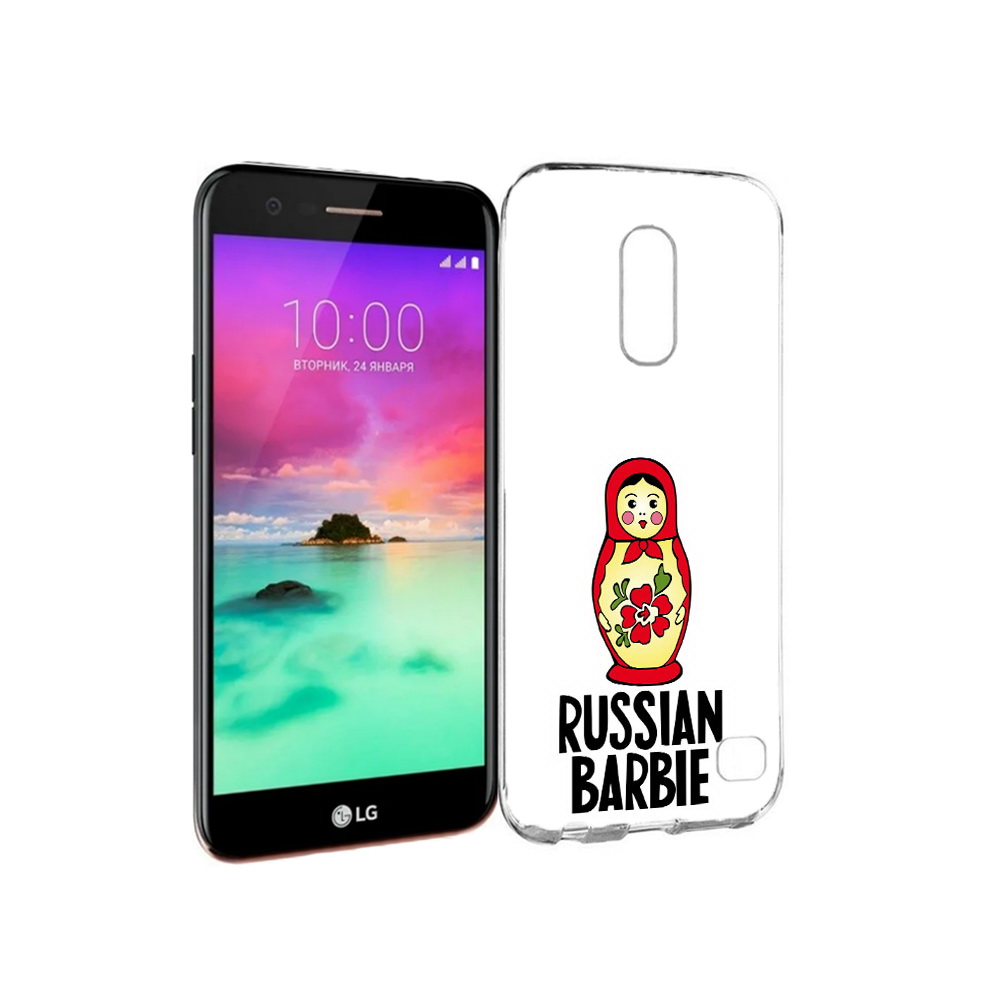 

Чехол MyPads Tocco для LG K10 (2017) матрешка (PT53386.73.459), Прозрачный, Tocco