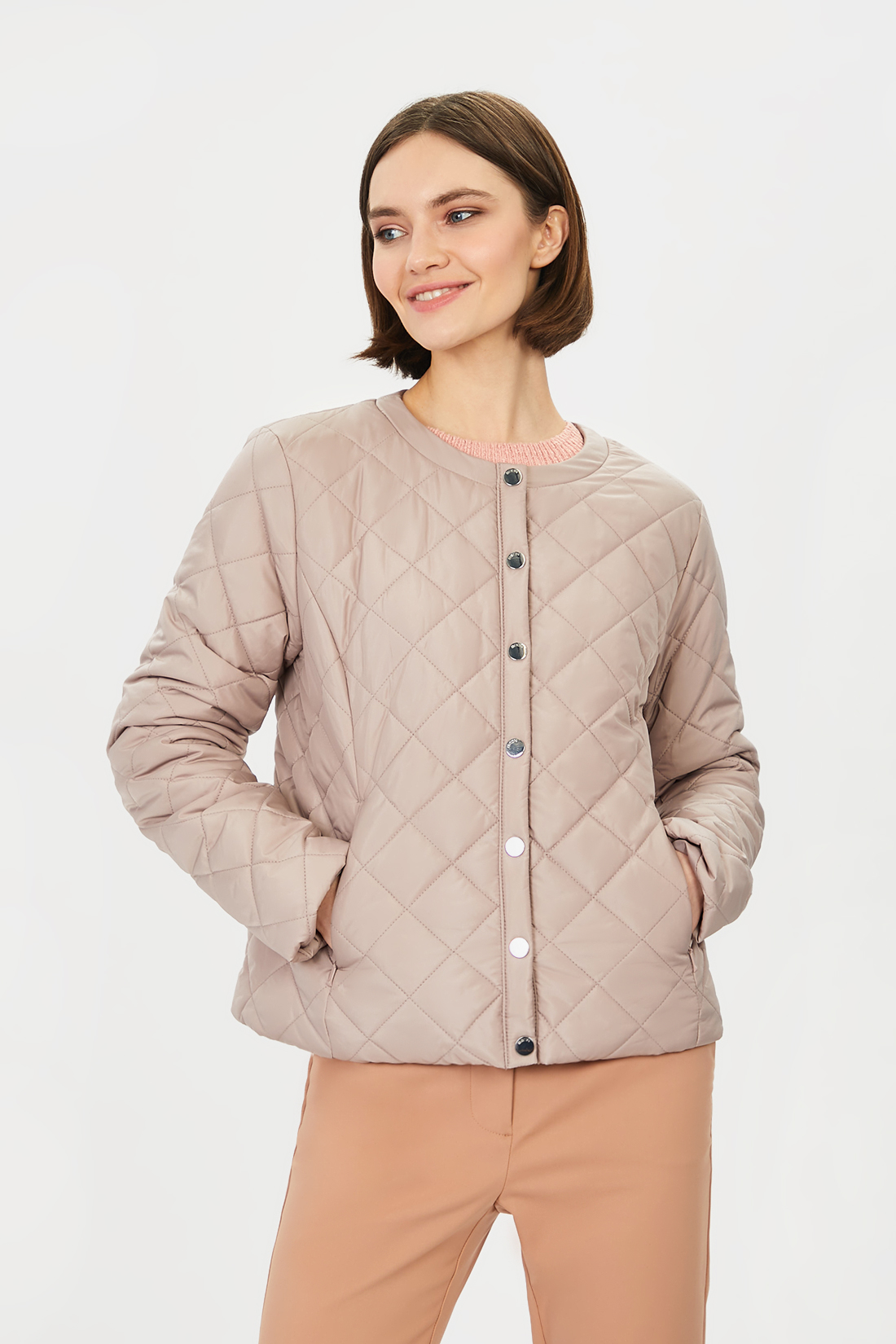 

Куртка женская Baon B031204 розовая XXL, B031204
