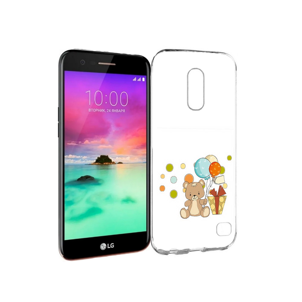 

Чехол MyPads Tocco для LG K10 (2017) медвеженок с подарком (PT53386.73.470), Прозрачный, Tocco