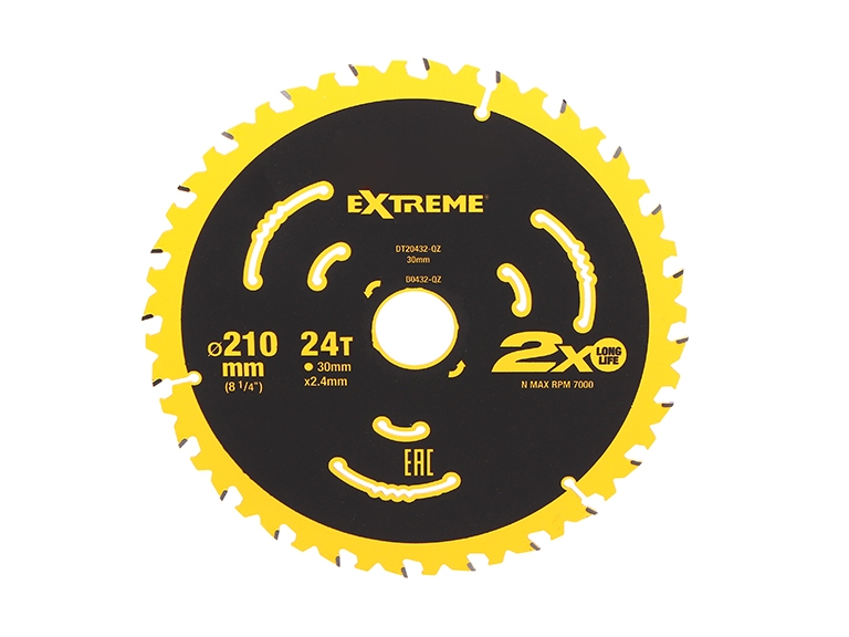 фото Диск dewalt extreme 210x30mm dt20432-qz