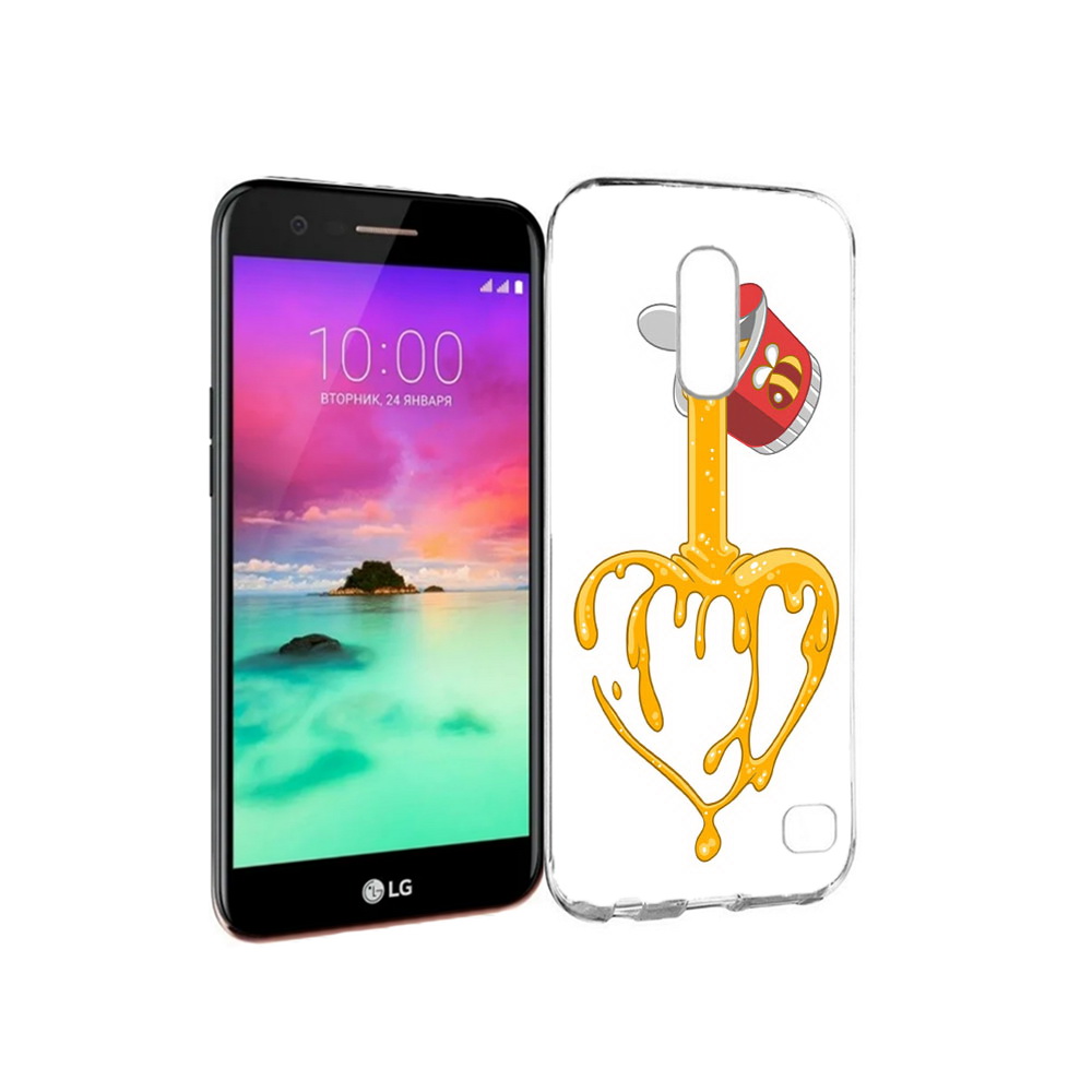 

Чехол MyPads Tocco для LG K10 (2017) медовое сердце (PT53386.73.471), Прозрачный, Tocco