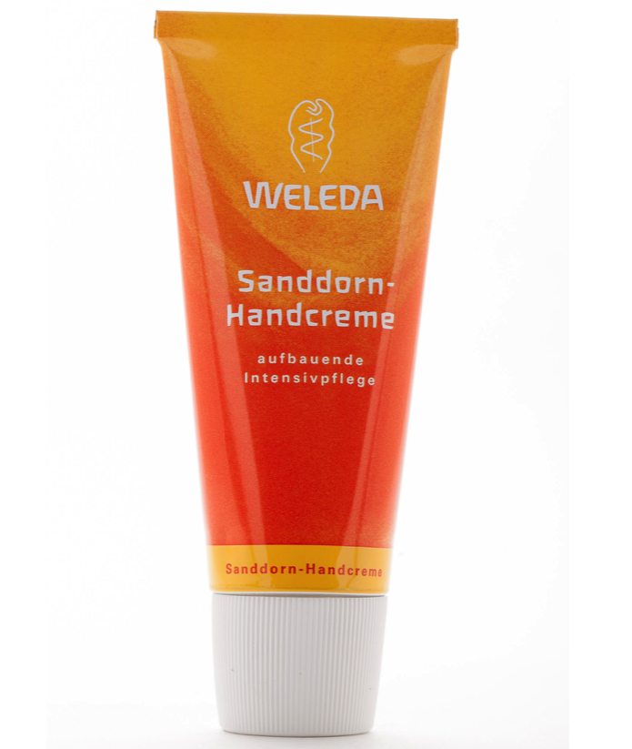 Купить крем weleda. Веледа olivello spinoso crema. Weleda Cream оранжевый. Weleda Sanddorn vitalisierendes 20 ml Creme douche. Крем для рук «облепиха».