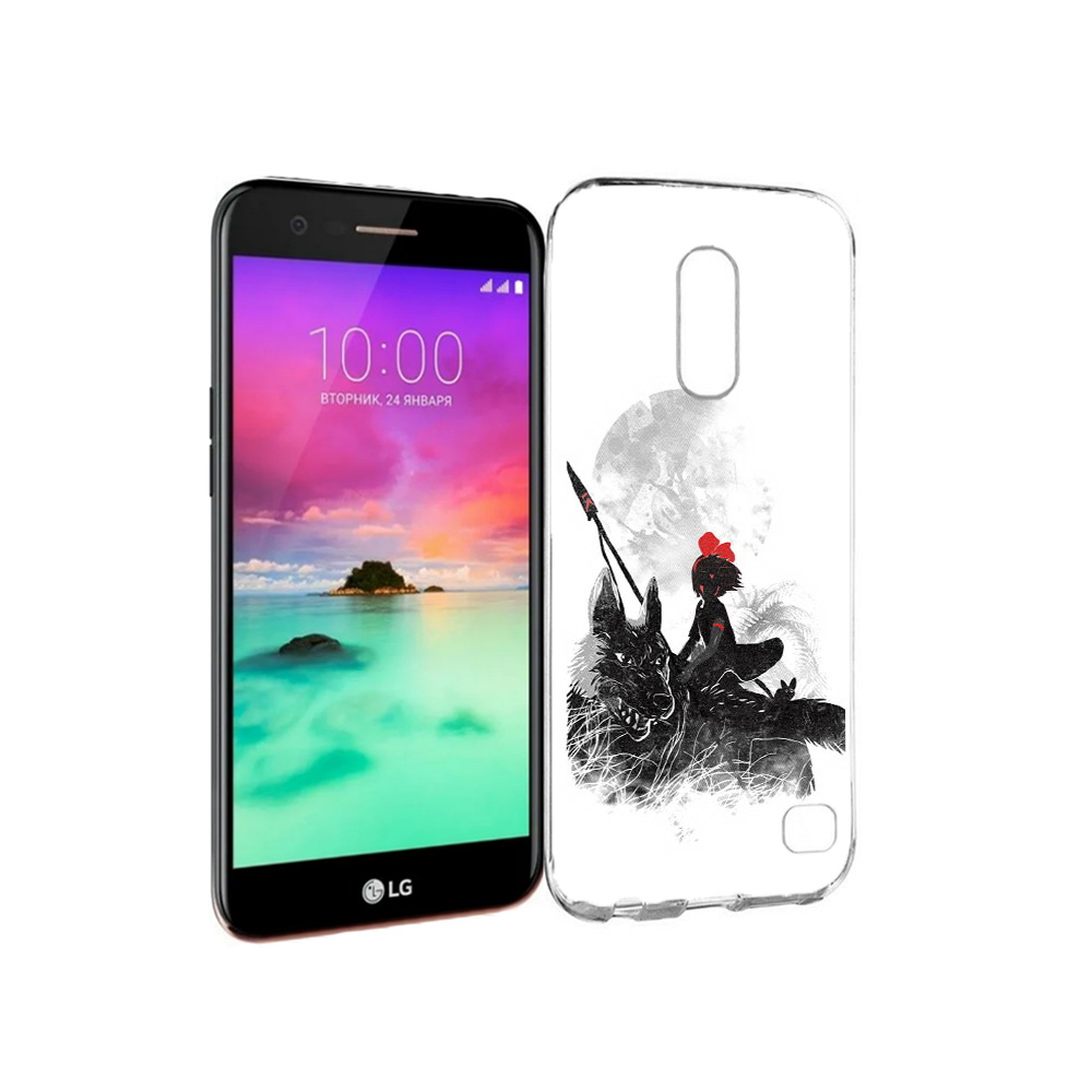 

Чехол MyPads Tocco для LG K10 (2017) мононоке (PT53386.73.481), Прозрачный, Tocco