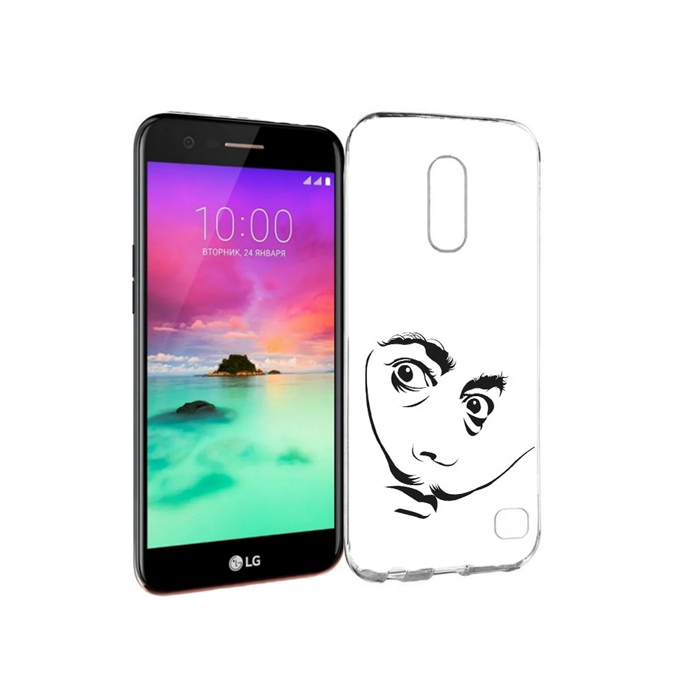 

Чехол MyPads Tocco для LG K10 (2017) мужчина с длинными усами (PT53386.73.487), Прозрачный, Tocco
