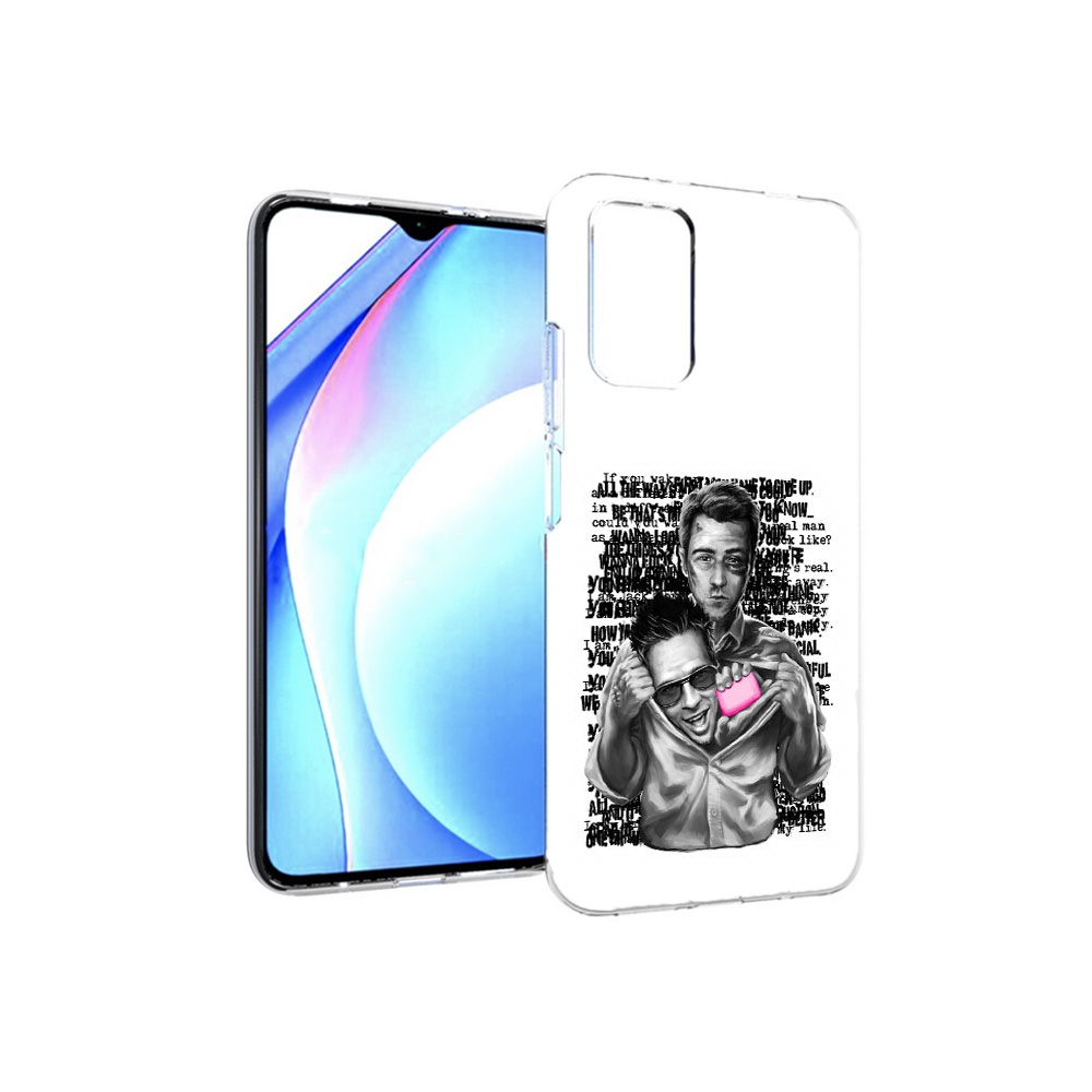 

Чехол MyPads Tocco для Xiaomi Redmi 9T бойцовский клуб (PT226951.281.242), Прозрачный, Tocco